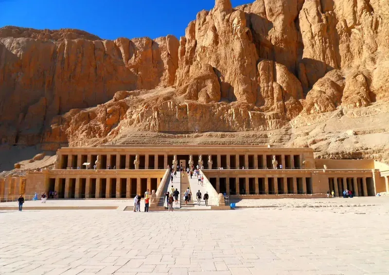 Explore Hatshepsut Temple on West Bank Luxor tour